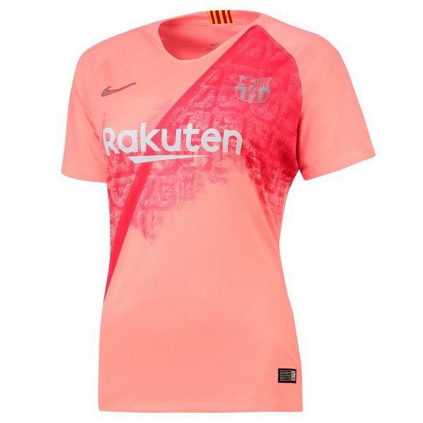 Camiseta Barcelona Tercera equipo Mujer 2018-19 Rojo